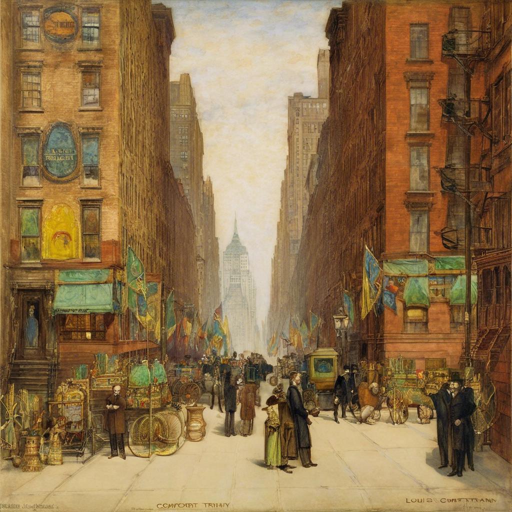 Louis Comfort Tiffany: Ο Βιομήχανος Καλλιτέχνης που άφησε⁤ το Σημάδι του στην‌ Πόλη