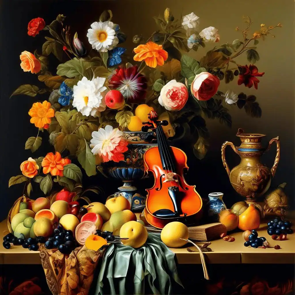 Composition with violin – Amadeo de Souza-Cardoso