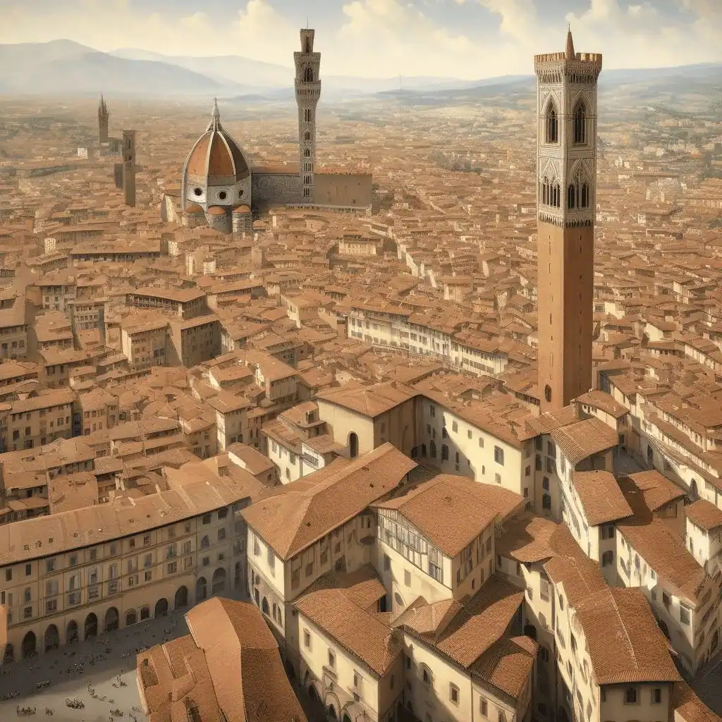 Florence. The Palazzo Del Bargello – Gustav Bauernfeind