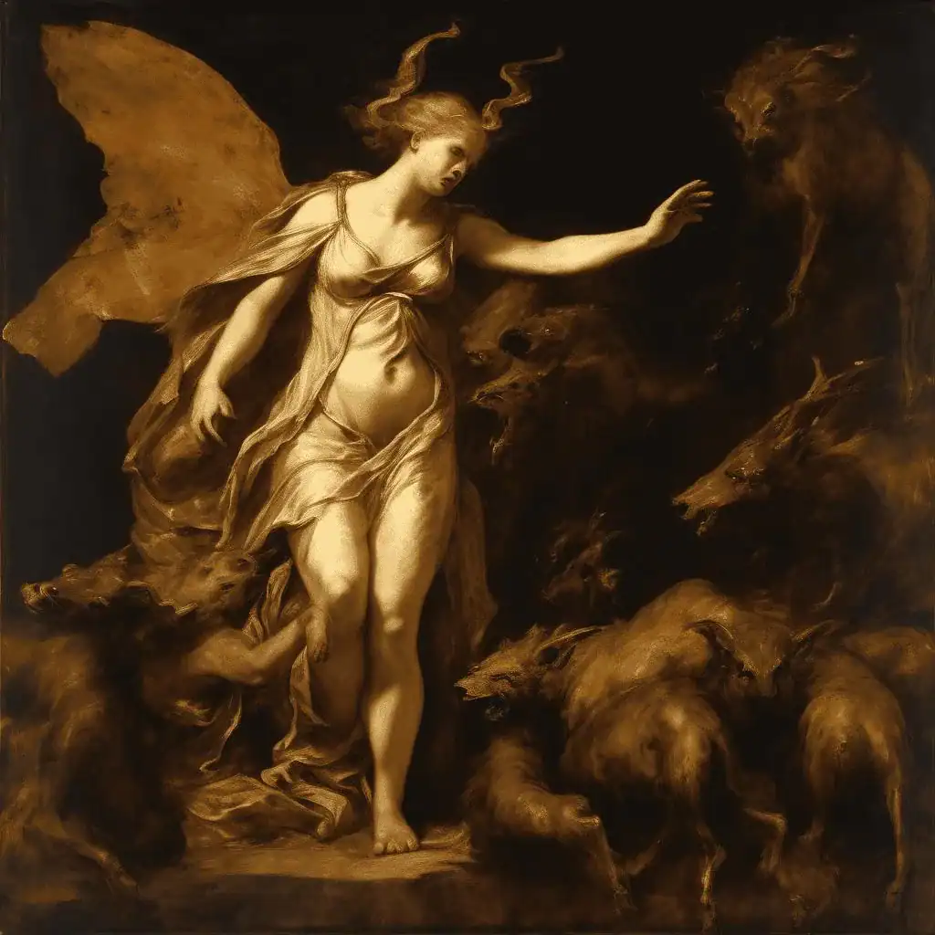 Hecuba Blinding Polymnestor – Giuseppe Maria Crespi