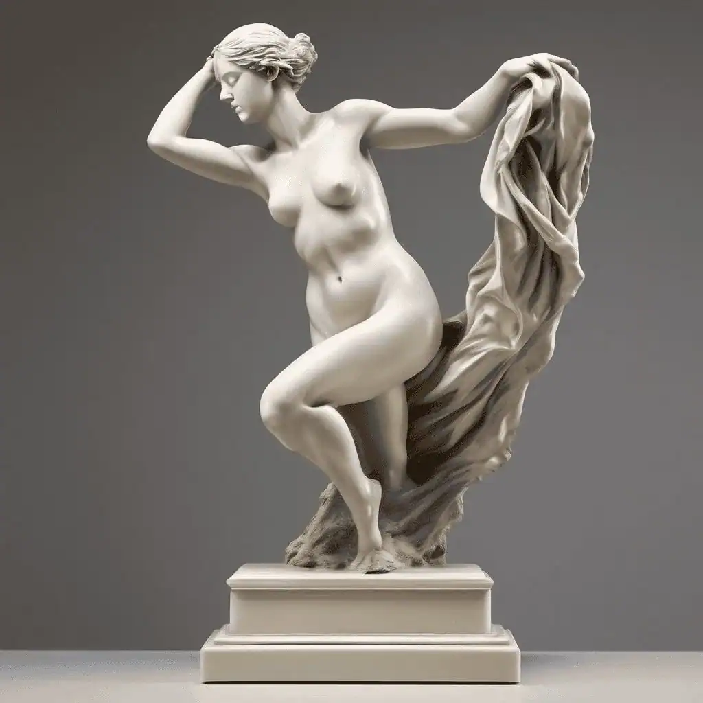 The Bather – Jean-Antoine Houdon